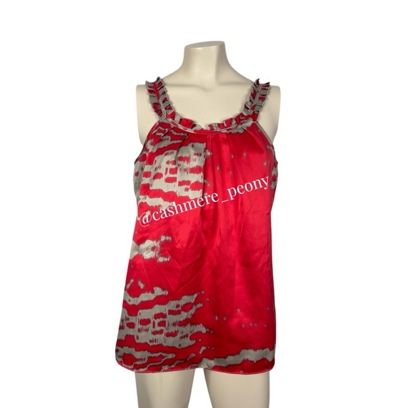 Banana Republic Tops - Banana Republic Ruffle Strap Tank Top Small